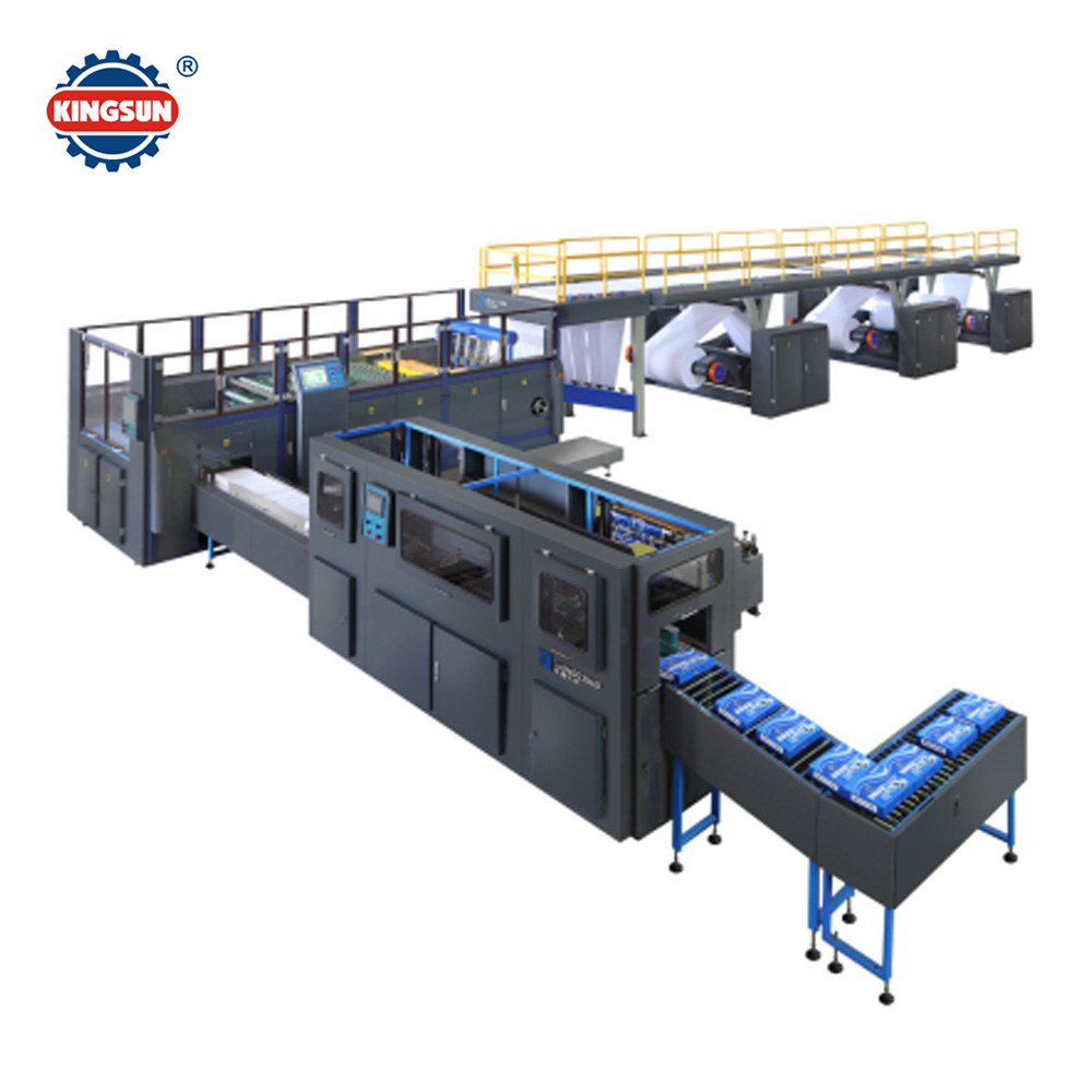 A4 Copy paper cutting and wrapping machine