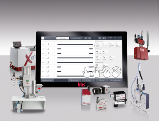 Xtend3 gluing and quality assurance system
